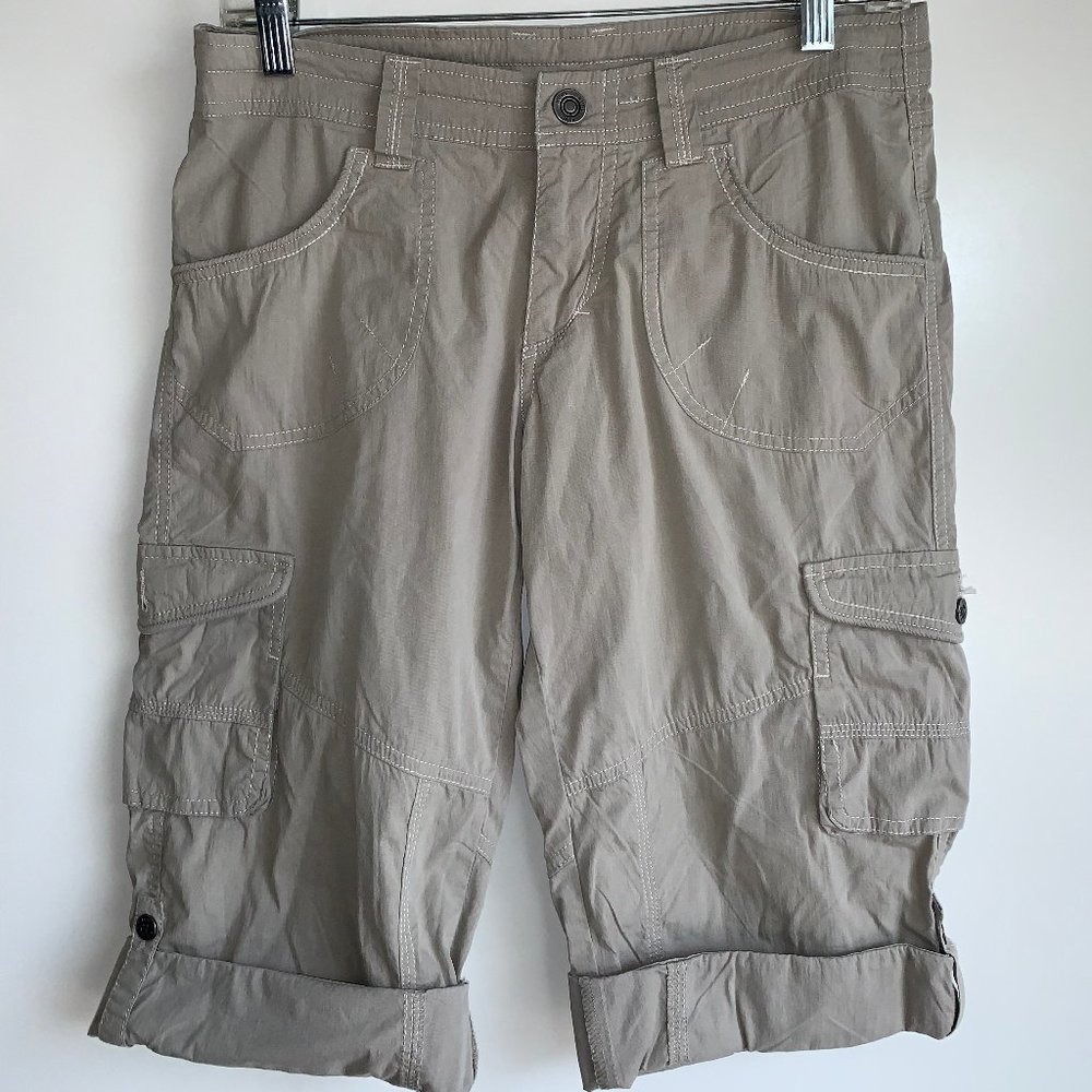 KUHL Hiking Cargo Shorts Size 6 Gray